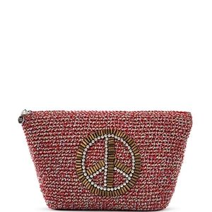 The Sak Peace Sign makeup pouch Bag NWT